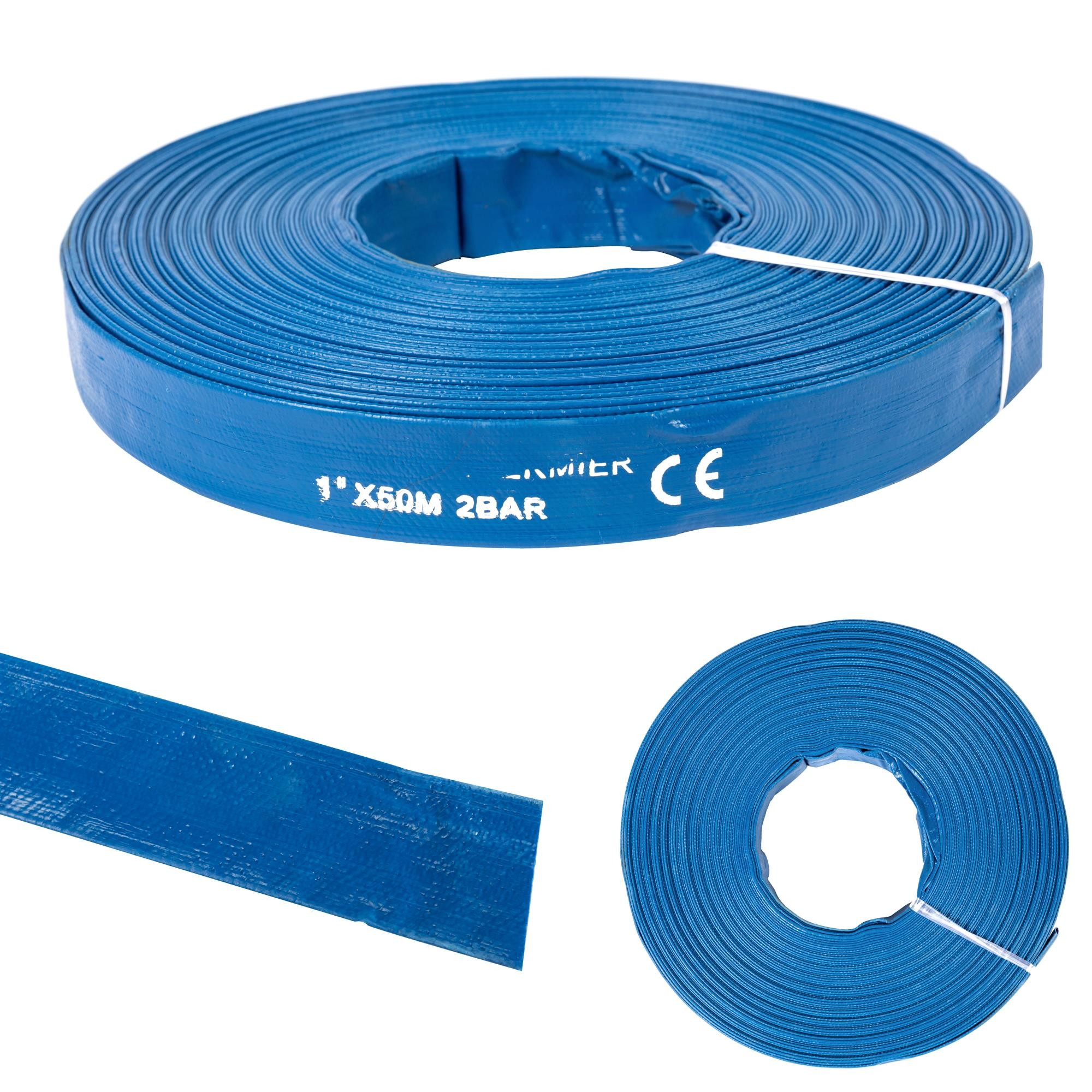 Furtun apa refulare Flat PVC 1" 50 M - imagine 7